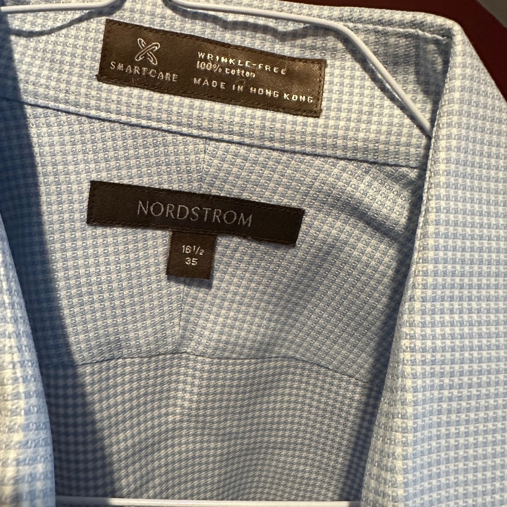 Nordstrom rack 16.5 neck,35 arm dress shirt